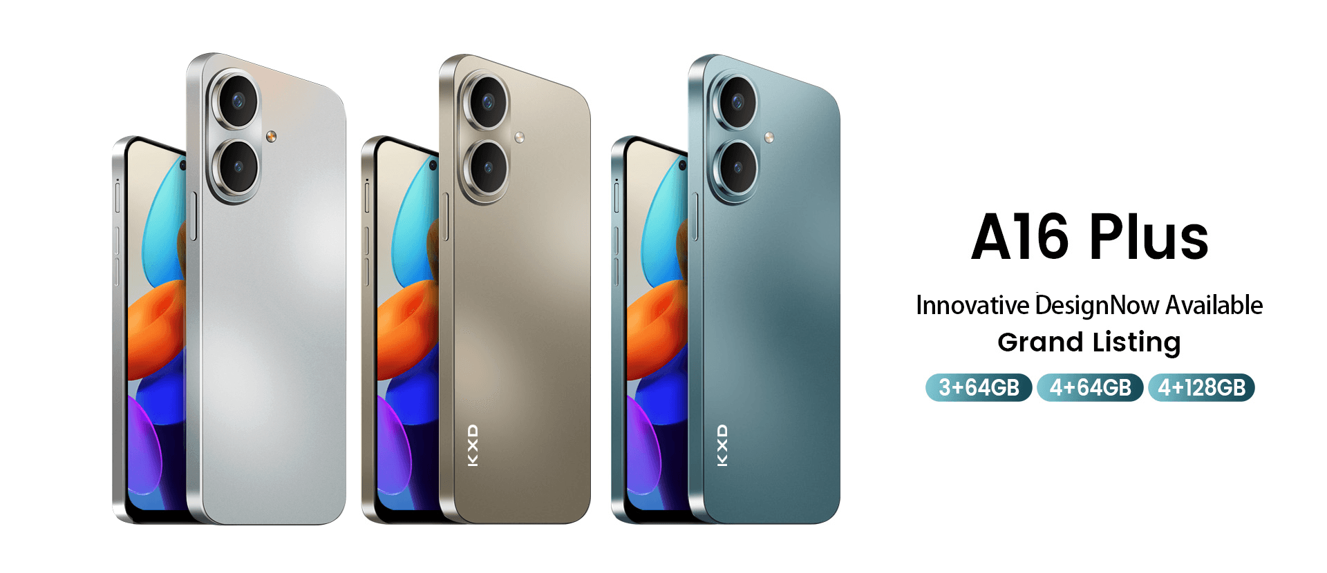 A16 Plus — innovative design, now available